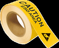 Bodenmarkierungsband Caution ESD Area